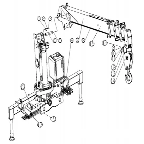 SQ5Sk3Q Truck Mounted Crane Spare Parts Catalogue