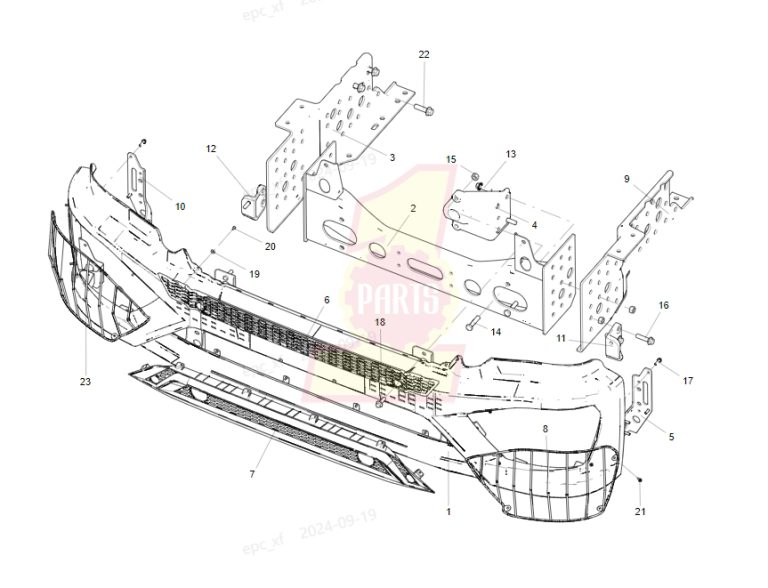 AC95259300183 bumper assembly