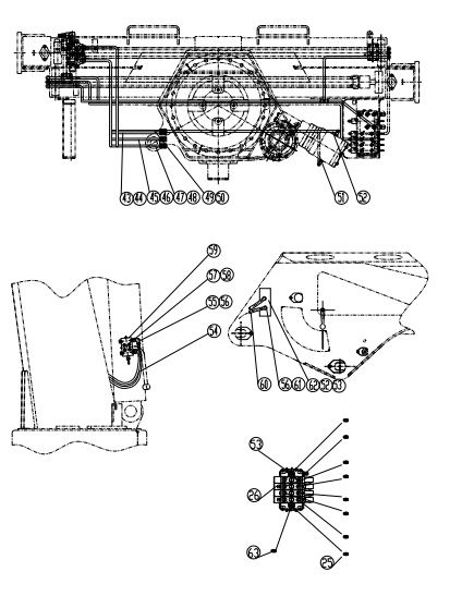 SQ10SK3Q 350700547 Hydraulic Pipeline II