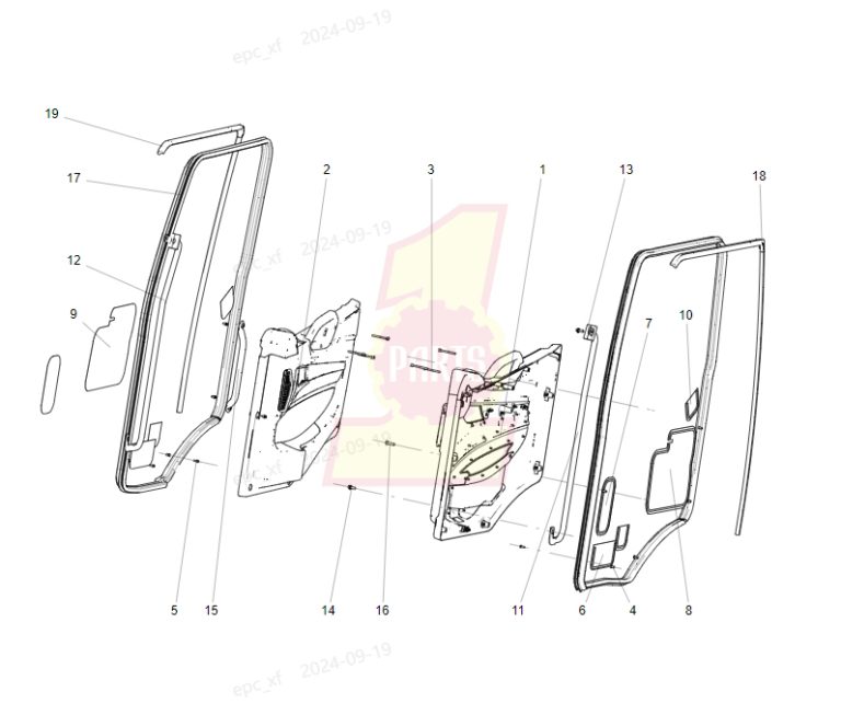 YC16733 1000001 Door accessories