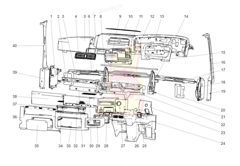 YC17716 000001 Instrument panel